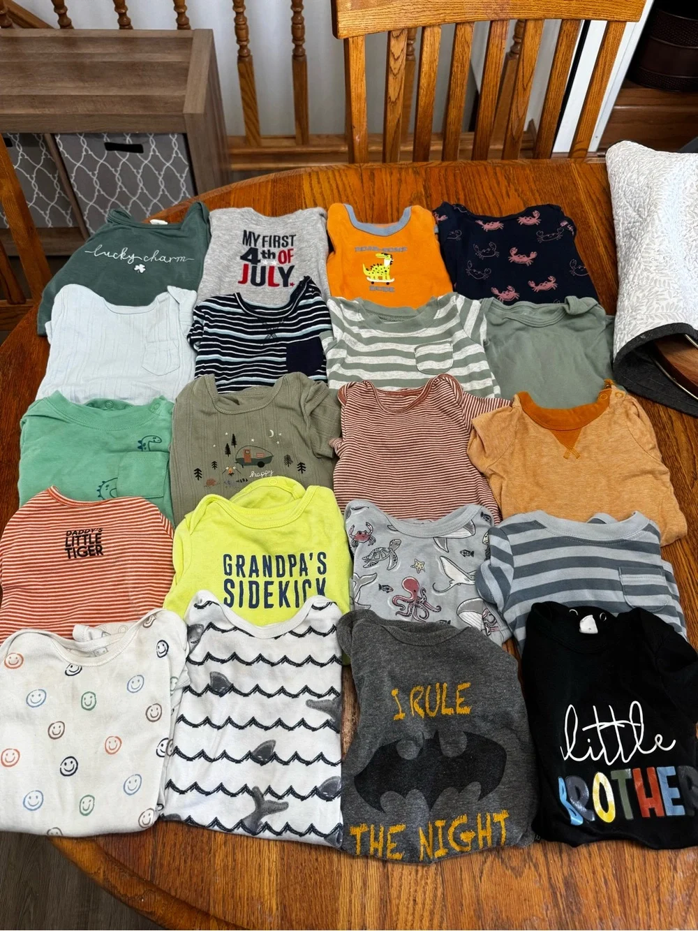 Short Sleeve Onesies - 6-9